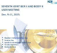 Seventh Joint BER II and BESSY II User Meeting