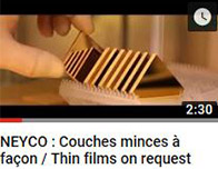 New video : Thin films on request