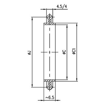 Joint Aluminium - centrage interne DN 10-63