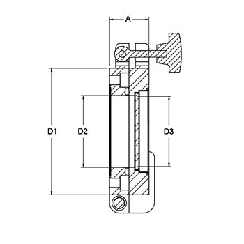 CF QUICK ACCESS DOOR (QAD) with Kodial viewport