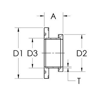 ISO K Reducing adaptor