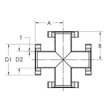 4-way cross fixed