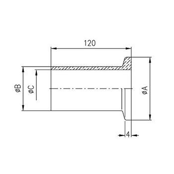 KF flange DN 10-63