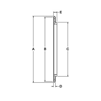 ISO K Aluminum annealed seal