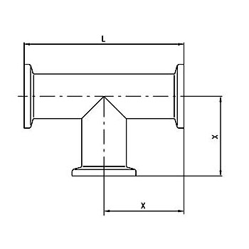 Té CeFiX DN 16-63