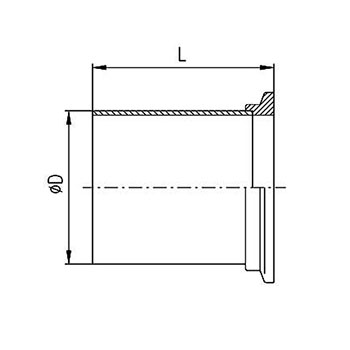 Embout à souder ISO-Tapered