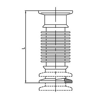 KF Teflon bellows