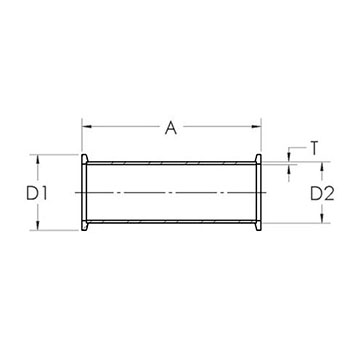 Straight connector