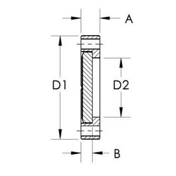 Tapped rotatable blank flange