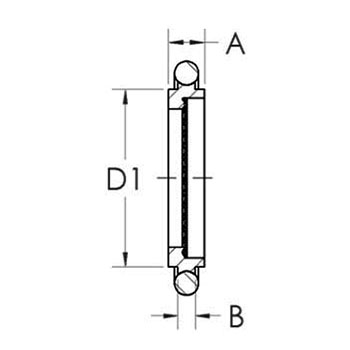 Centering ring with mesh screen