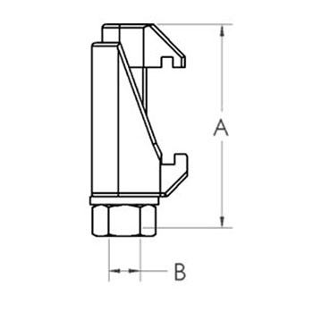 Double claw clamps - steel plated