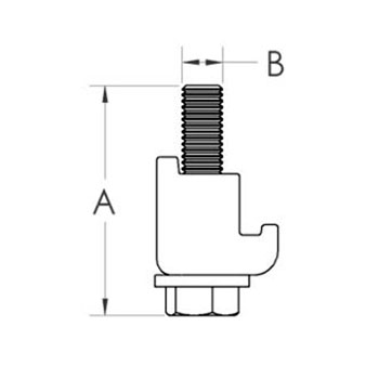 Wall clamps - steel