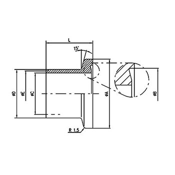 CeFiX weld flange DN 16-63