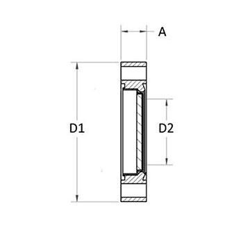 Fused silica CF viewport