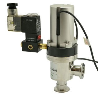 KF angle valve pneumatically operated with bellows (3-A)