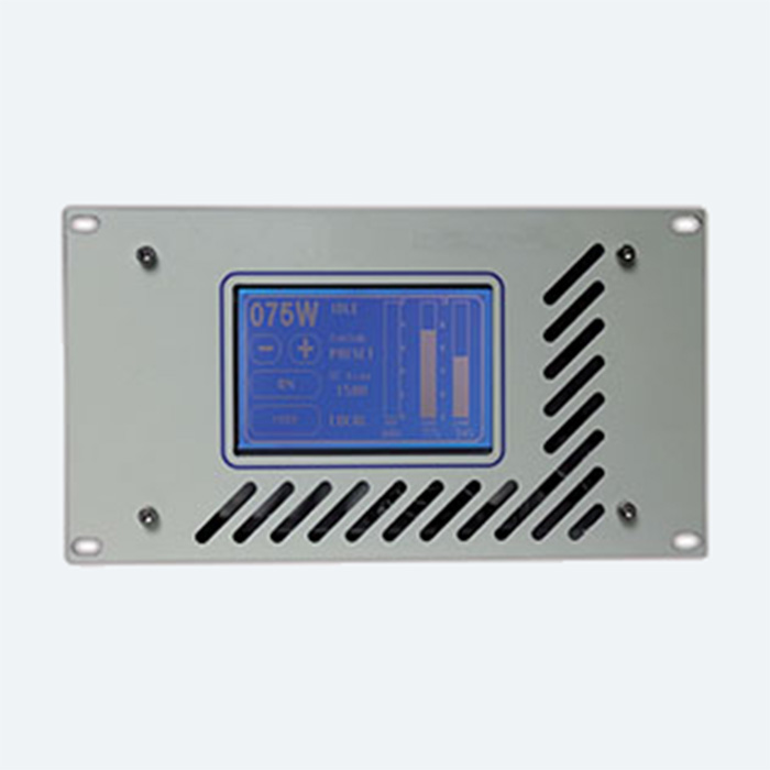RF 200, 300, 750 family active front panel for sputtering applications