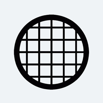 Regular square mesh grids for TEM
