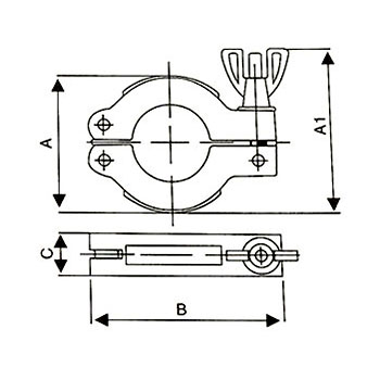 Stainless steel clamp