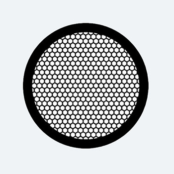 Grilles Inox à maille hexagonale pour TEM