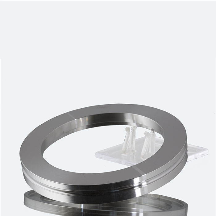 ISO K bored flange - stainless steel