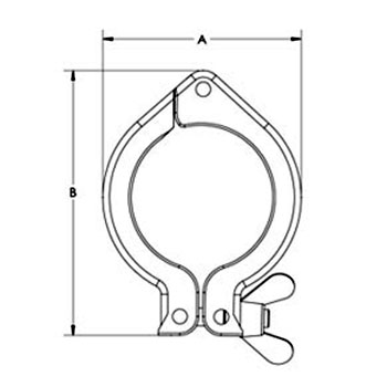 Aluminum clamp