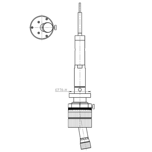 Precision linear/rotary feedthrough