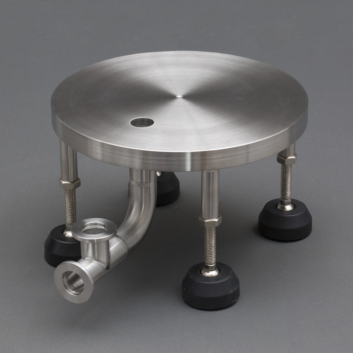 Adjustable Stainless steel tray with pumping port