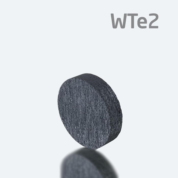 Cible de pulvérisation à base de Tungsten ditelluride (WTe2).